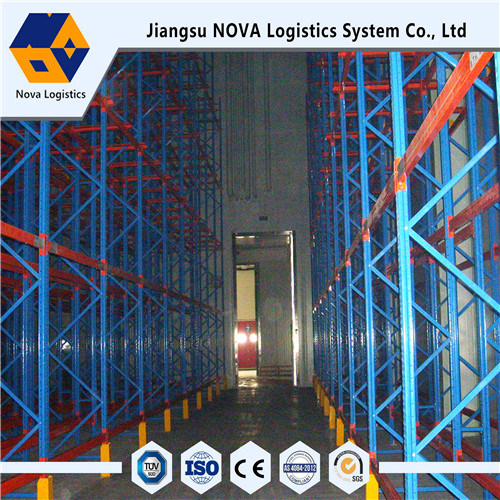 Nova Logistics의 고밀도 드라이브 인 팔레트 랙