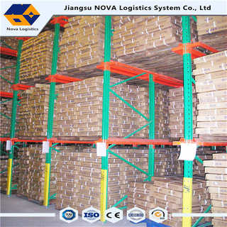 Nova Logistics의 스틸 팔레트 랙에서 핫 판매 드라이브