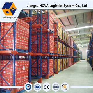 랙킹 형태의 헤비 듀티 팔레트 스토리지 드라이브 Jiangsu Nova