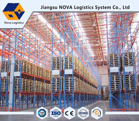 와이어 메시 Nova Logistics의 헤비 듀티 팔레트 랙 지원
